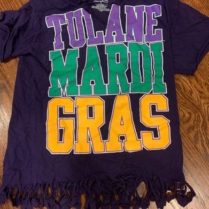 Tulane Mardi Gras t-shirt
